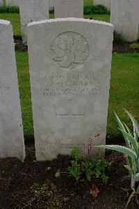 Etaples Military Cemetery - Evans, R W E